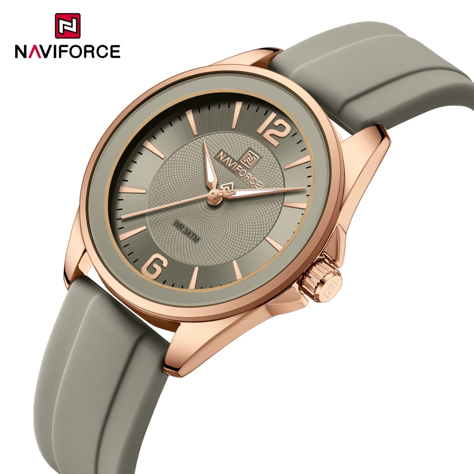 Nuevo Estilo NAVIFORCE Relojes - Silicone Band Women reseña y precio
