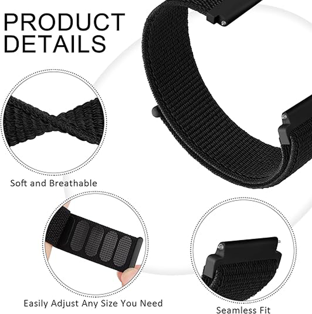 Correa de nailon transpirable  - Sport Loop Velcro reseña y precio
