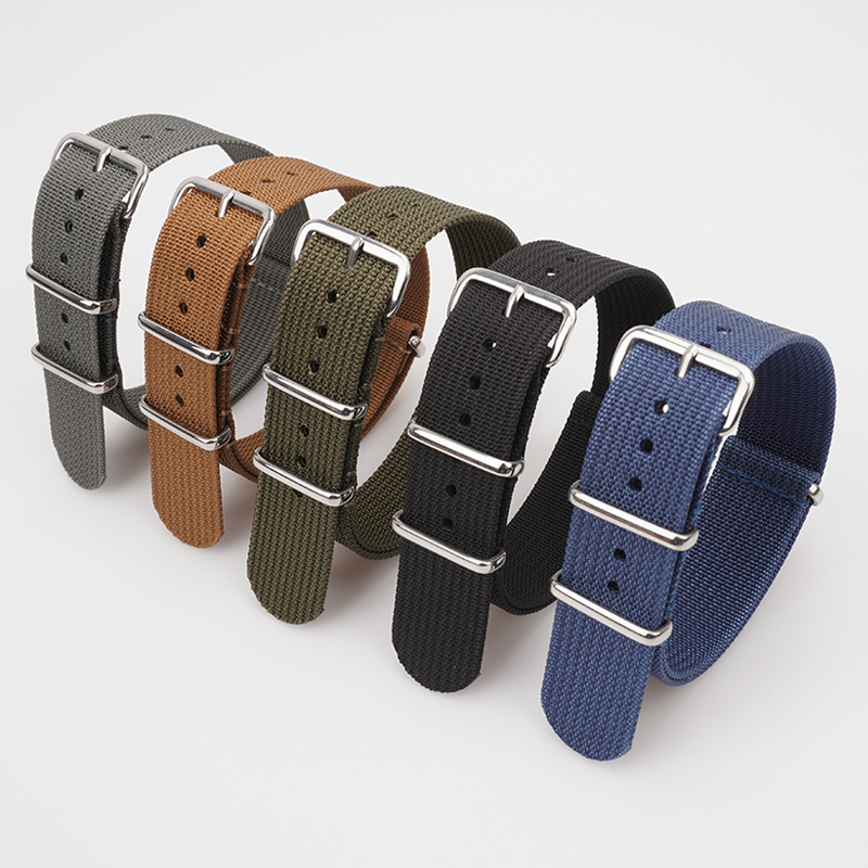Correa de nailon acanalado par - Nato Strap Nylon reseña y precio