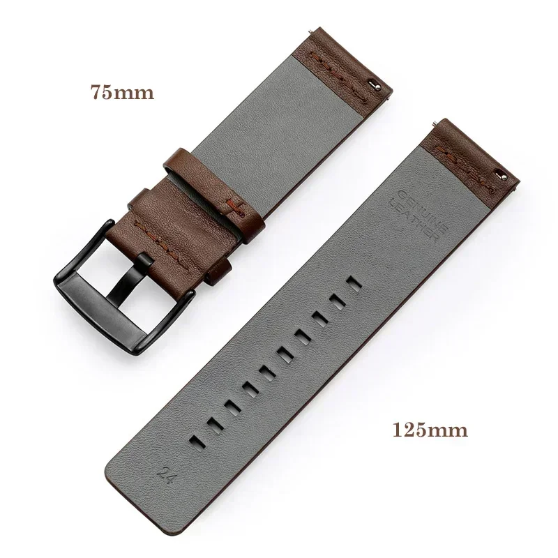 Correa de reloj de 20mm y 22mm - Leather Strap Quick Release reseña y precio