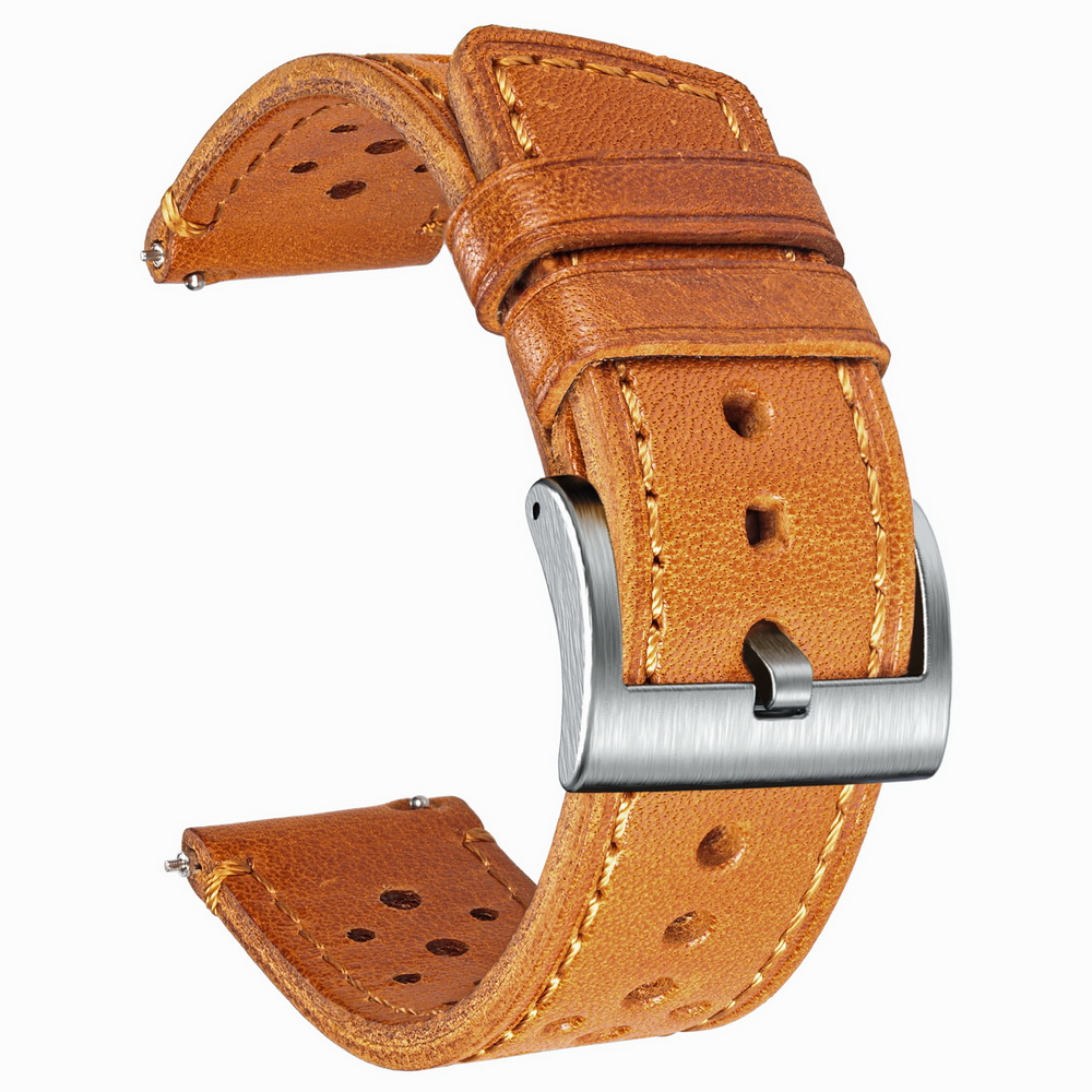 Hemsut Correa de reloj de piel - Leather Strap Quick Release reseña y precio