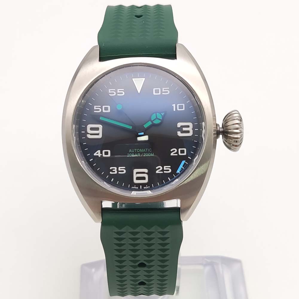 Reloj de Moda de 36 mm con Mov - Rubber Strap Diver reseña y precio