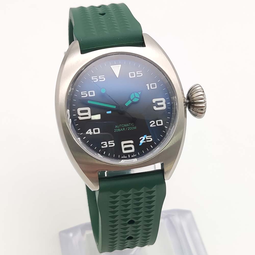 Reloj de Moda de 36 mm con Mov - Rubber Strap Diver reseña y precio