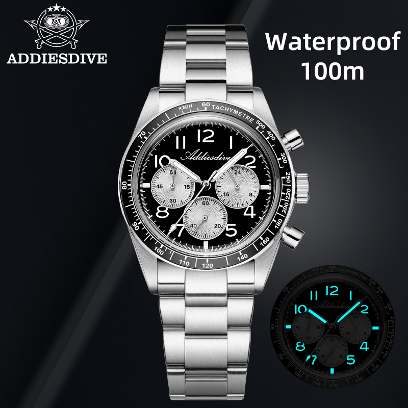 ADDIESDIVE AD2543 Reloj cronóg - Tropic Strap Vintage reseña y precio