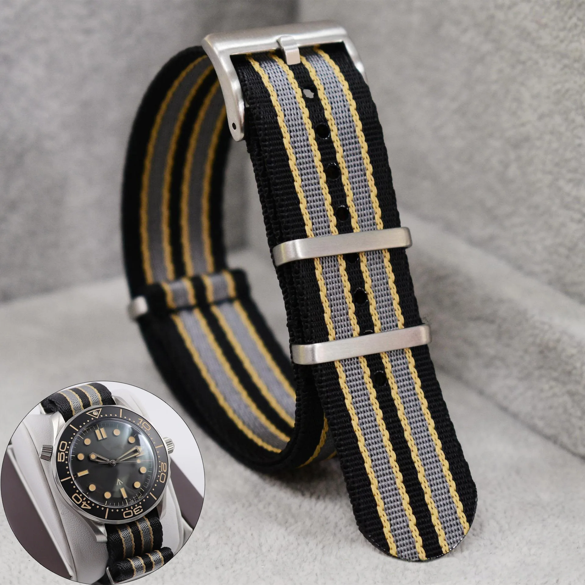 Correa de nailon de 20mm para  - Nato Strap Nylon reseña y precio