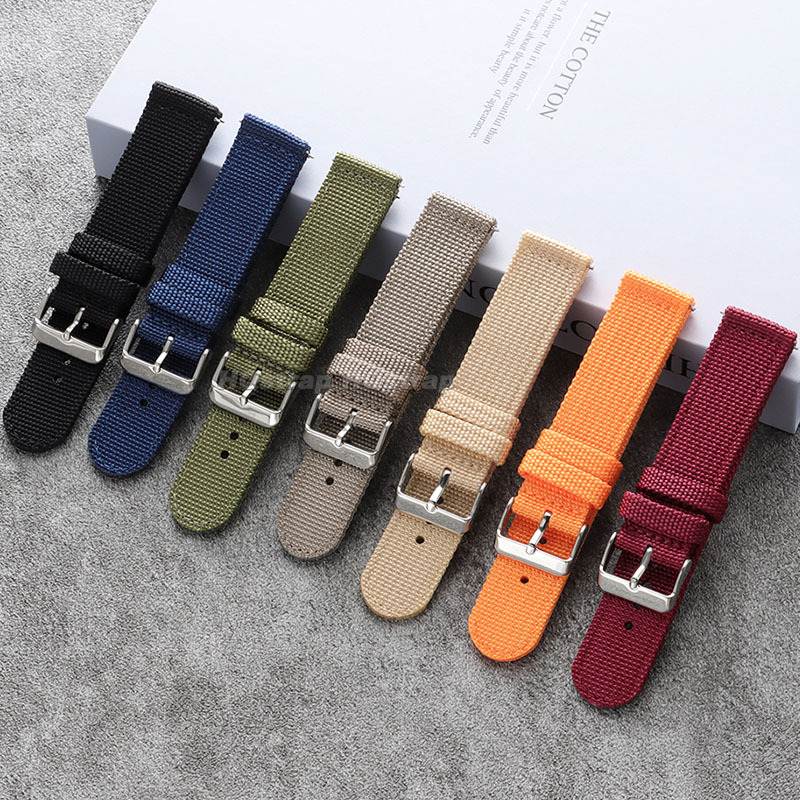 Correa de nailon para reloj Se - Canvas Strap Watch reseña y precio