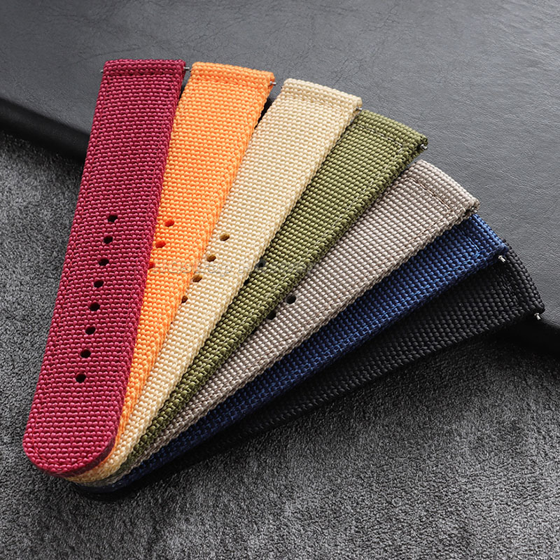 Correa de nailon para reloj Se - Canvas Strap Watch reseña y precio