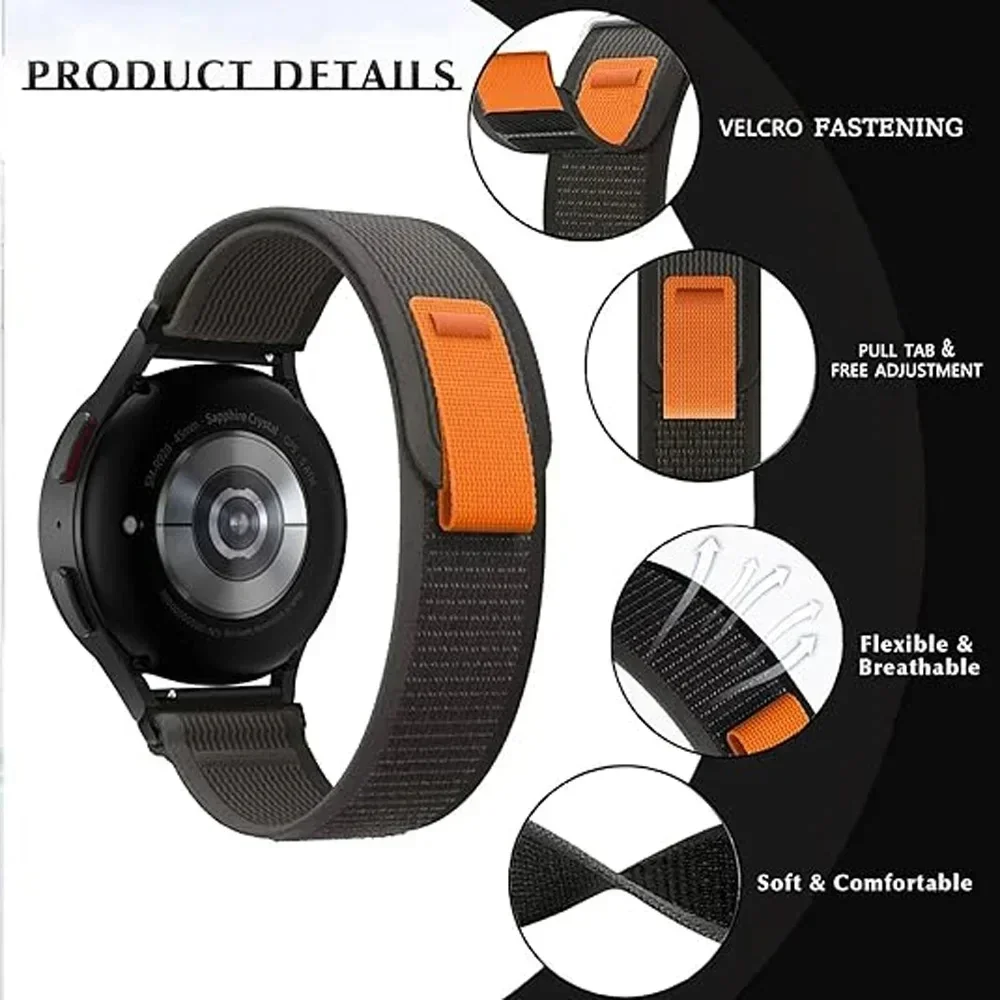 Correa de reloj Trail Loop de  - Sport Loop Velcro reseña y precio